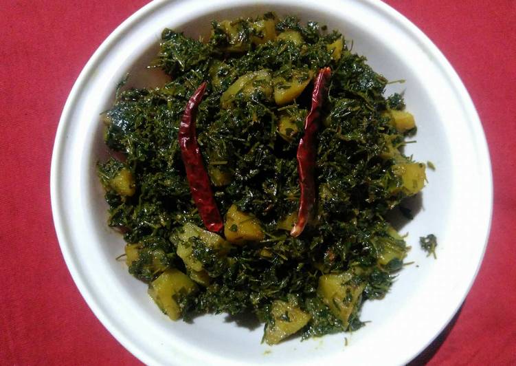 Simple Way to Make Ultimate Methi aalu