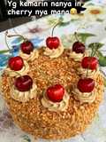 Nougat mocca salted caramel cake