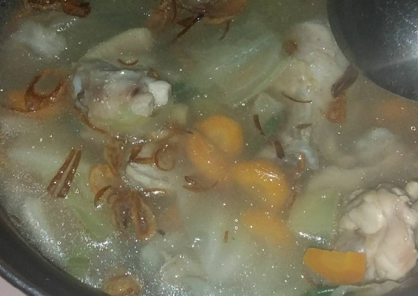 Sop ayam sederhana
