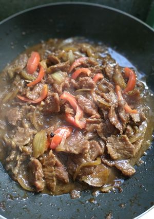 Foto resep Beef teriyaki ala embu abay