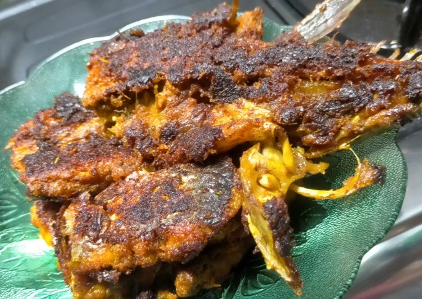 Pepes ikan patin teflon