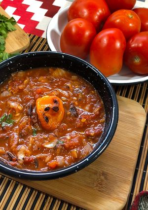 Una foto de Chiltomate | receta yucateca