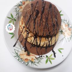 A picture of Chocolate pancakes.