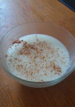 Una foto de Pudín de coco rallado ideal niños