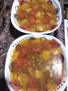 صورة لوصفة شوربة الخضار