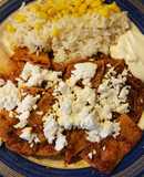 Chilaquiles rojos a mi estilo