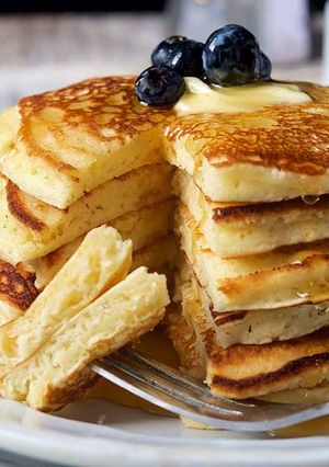 A picture of Cocoa pancakes.