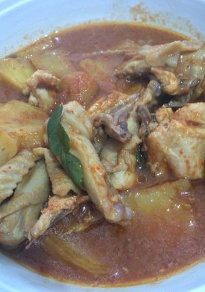 Foto resep Ayam Kentang Bumbu Bali