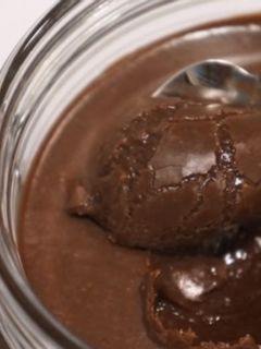 Una foto de Nutella casera