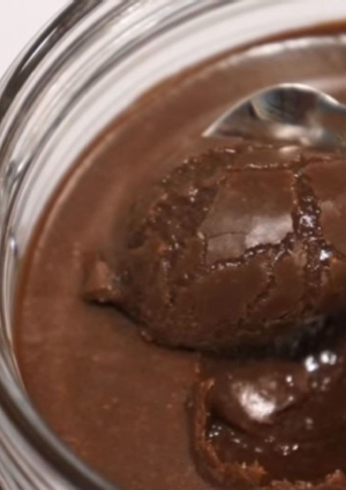 Una foto de Nutella casera