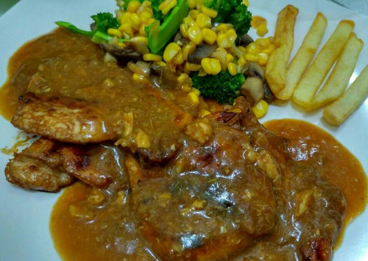 Brown Sauce (Kuah Steak)