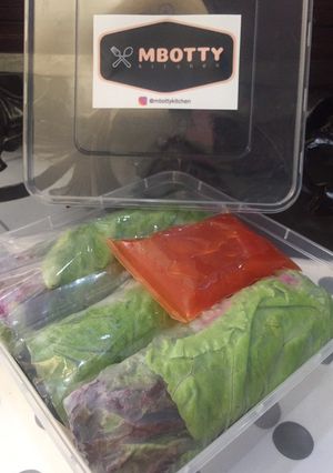 Foto resep Vietnamese Spring Roll Veggies with Honey Lemon Chilli sauce ala Mbotty Kitchen