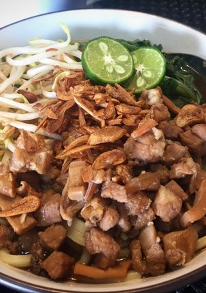 Foto resep Mie Kangkung