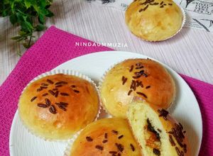 Foto resep Roti Jagung isi Coklat Keju