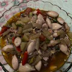 รูปของ Tumis Baby Cumi dan Labu Siam