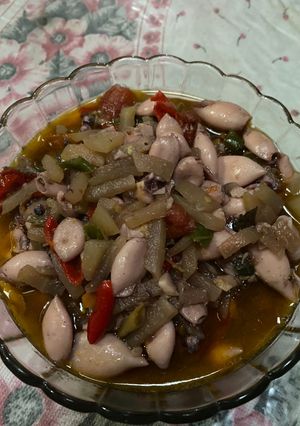 Foto resep Tumis Baby Cumi dan Labu Siam