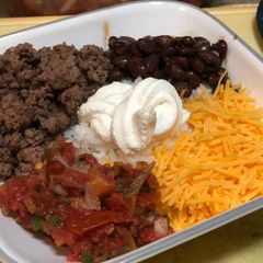 A picture of Poorman’s Beef Burrito Bowl.