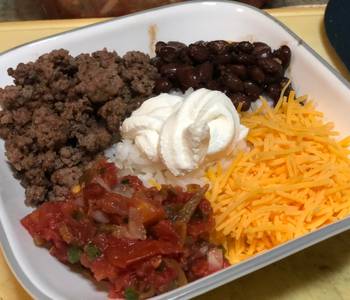 Fresh, Make Recipe Poormans Beef Burrito Bowl Delicious Perfect