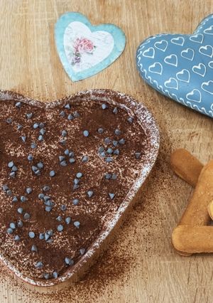 Foto di Tiramisù con panna senza uova