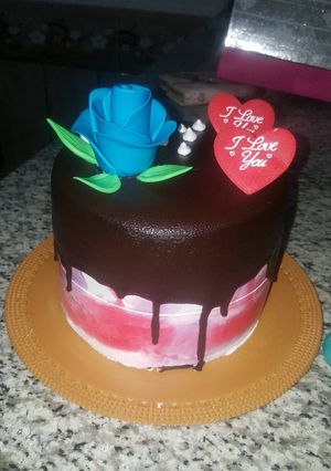 عکسی از دستور تزیین کیک😍