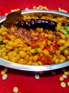 होटल जैसी चना दाल तड़का रेसिपी मुख्य फोटो