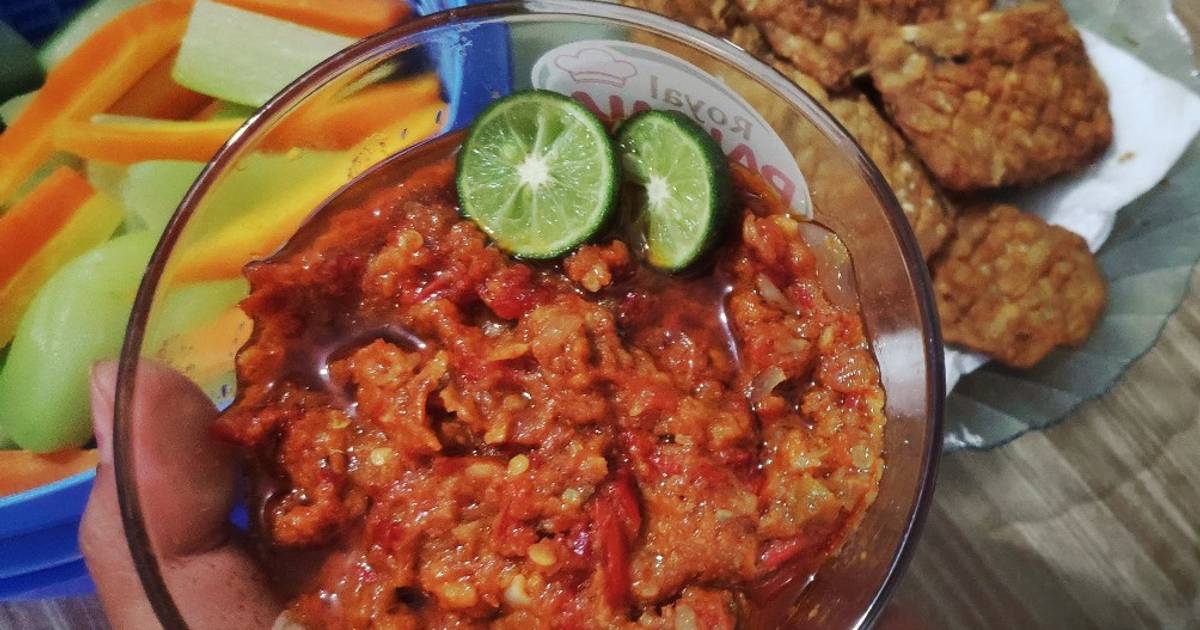 Resep Sambal Terasi Tomat Matang Oleh Ria Arbie Cookpad