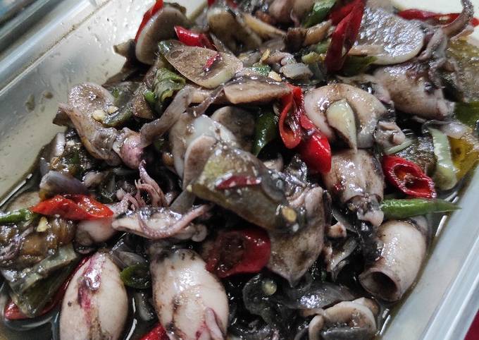 Resep Oseng cumi hitam, Menggugah Selera