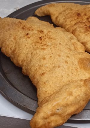Foto di Pizza fritta come in pizzeria forse anche migliore