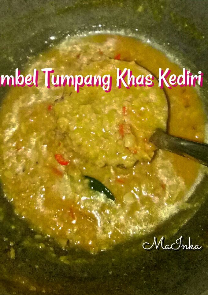 Foto resep Sambel Tumpang Khas Kediri