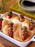 5-Minute No-Knead Sausage Bread
