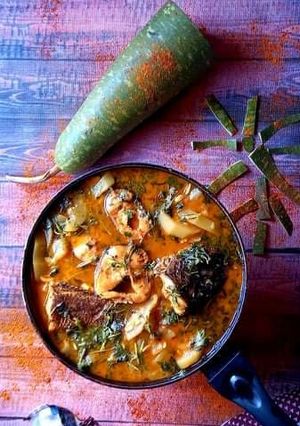 লাউ শোল রেসিপির প্রধান ছবি