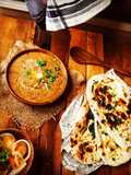 Dal Makhani and Butter Naan