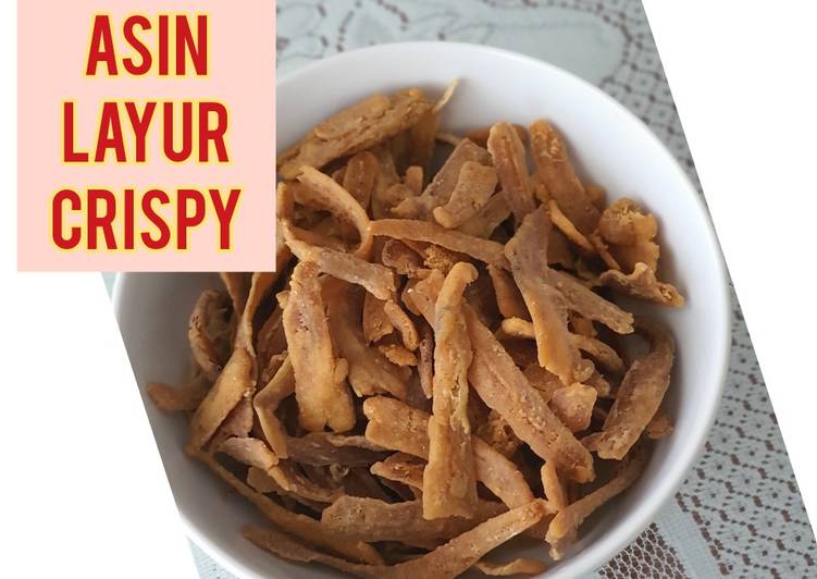 Ikan Asin Layur Crispy