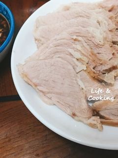 【家常菜】蒜泥白肉 的食譜成品照片