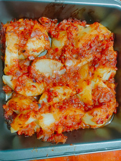 A picture of Smoked Masala potatoes.