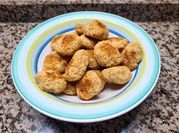 Una foto de falafel vegetariano