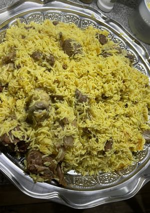 صورة لوصفة كبسة لحم