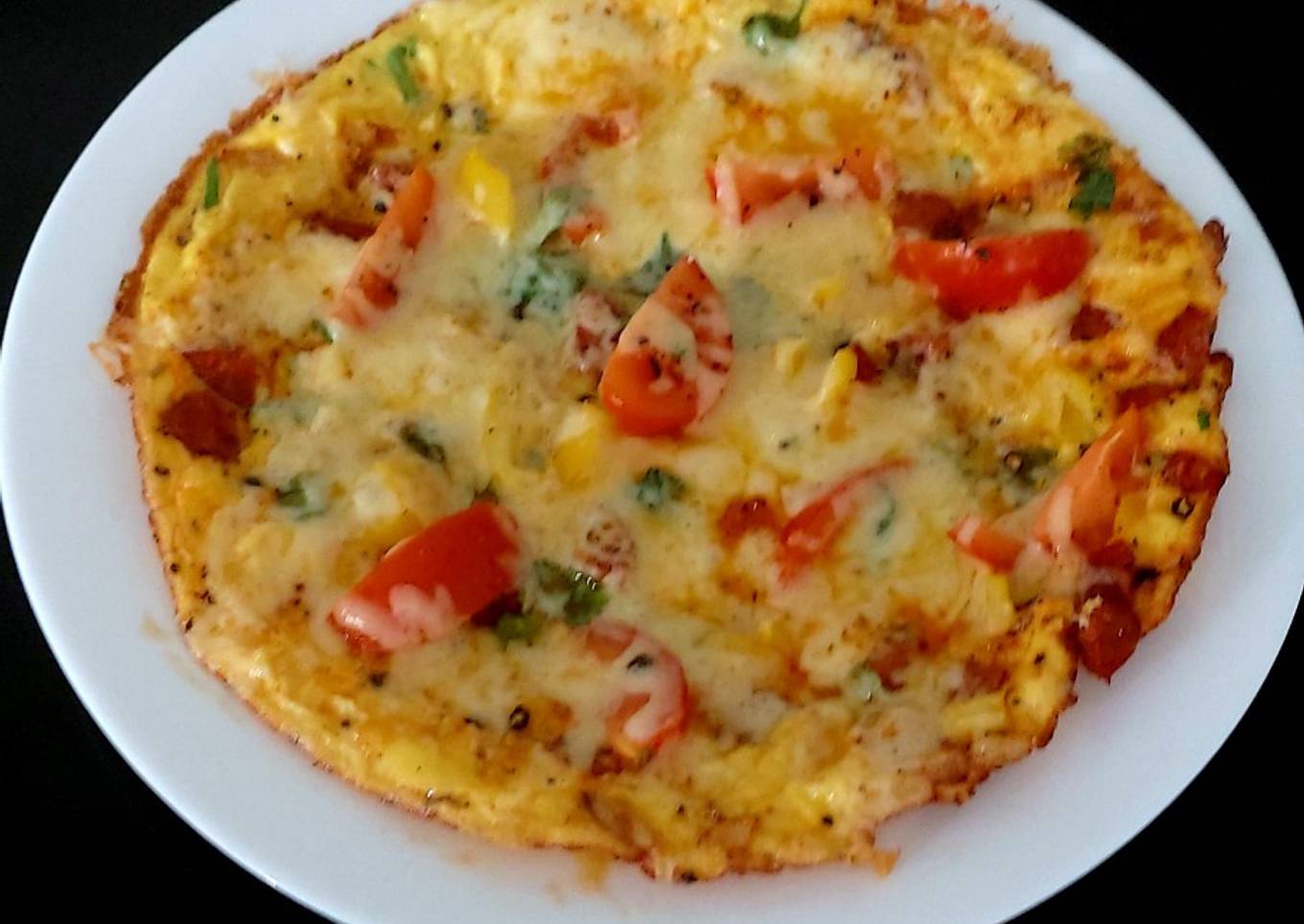 My Chorizo Omelette with Cheese and herbs 🤗