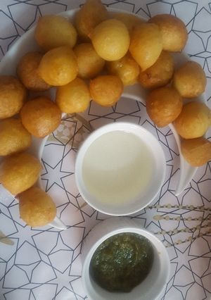 صورة لوصفة لقيمات حلو ومالح
