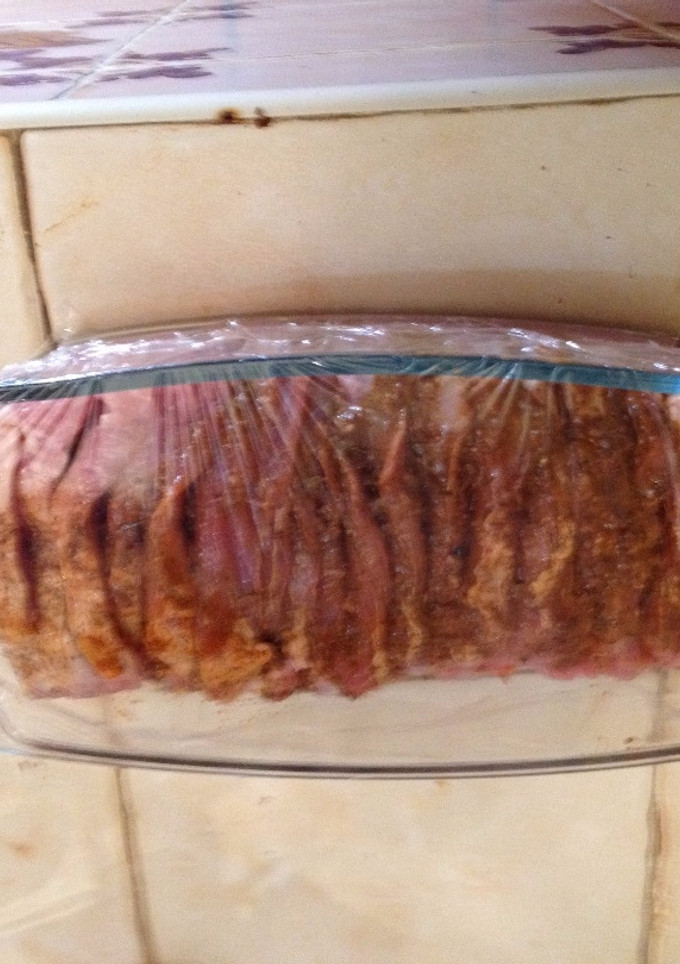Una foto de Lomo de cerdo adobado