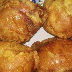 A picture of Vada pav.