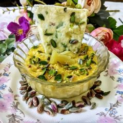 A picture of Pumpkin Phirni.