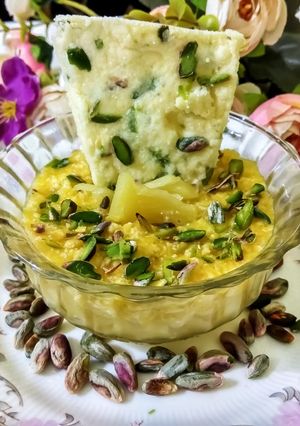A picture of Pumpkin Phirni.