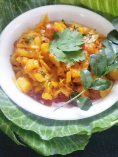 કોબી નું શાક રેસીપી મુખ્ય ફોટો