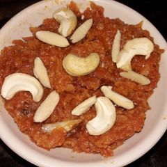Gajar ka halwa A picture of Gajar ka halwa.