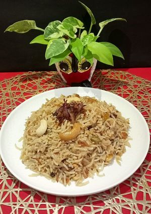A picture of Ghee Rice.