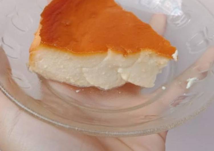 Resep Caramel cheese cake kukus yang Bisa Manjain Lidah