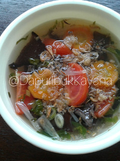 Foto resep 109 Sop Jamur Kuping Bumbu Iris ala Nay's kitchen