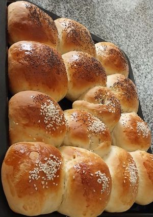 Una foto de Pan de leche