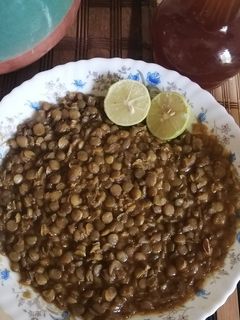 عکسی از دستور خوراک عدسی